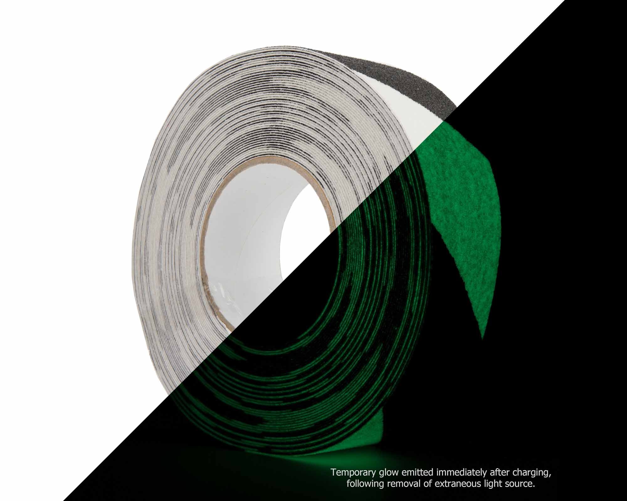 LMKASTPLH - Le Mark Anti Slip Tape 50mm x 18.3m Roll PHOTO LUMINESCENT HAZARD Image 1