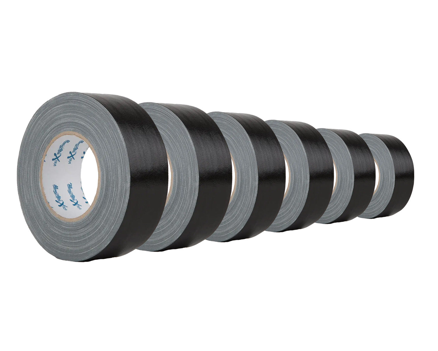 LMKCTME50BK6 - Le Mark MagTape XTRA GLOSS Gaffer or Duct Tape 50mmx50m BLACK *6 PACK* Image 1