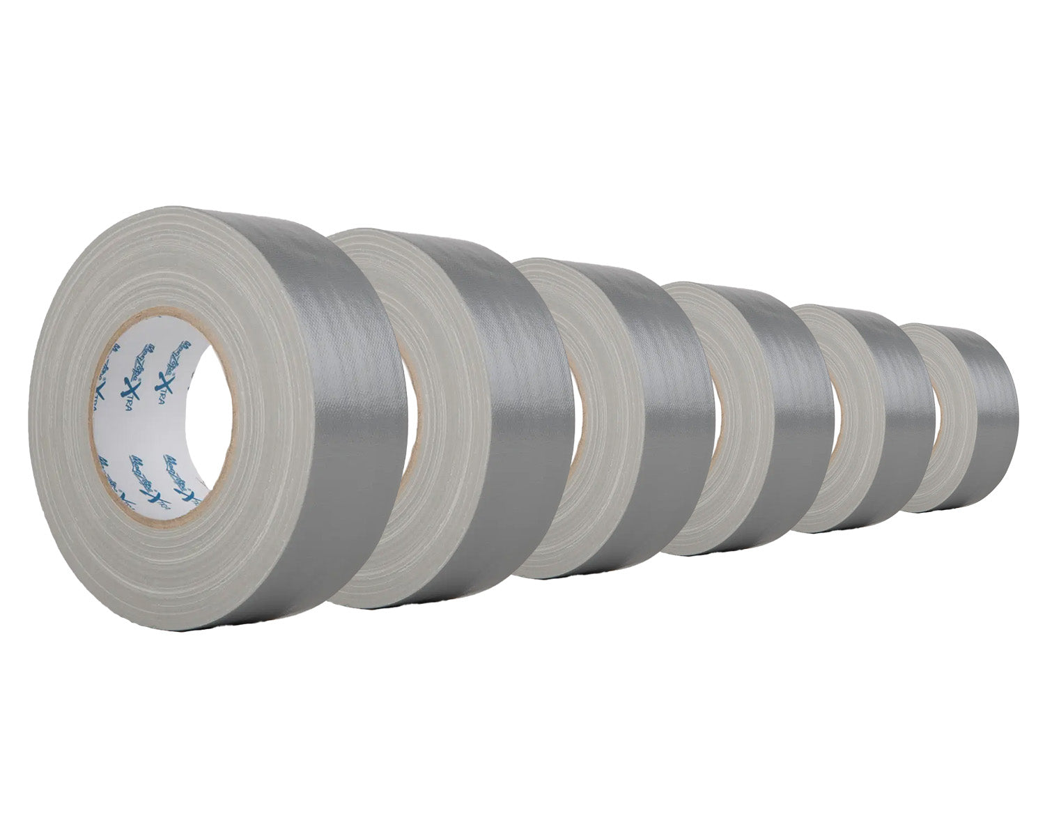 LMKCTME50S6 - Le Mark MagTape XTRA GLOSS Gaffer or Duct Tape 50mmx50m SILVER *6 PACK* Image 1