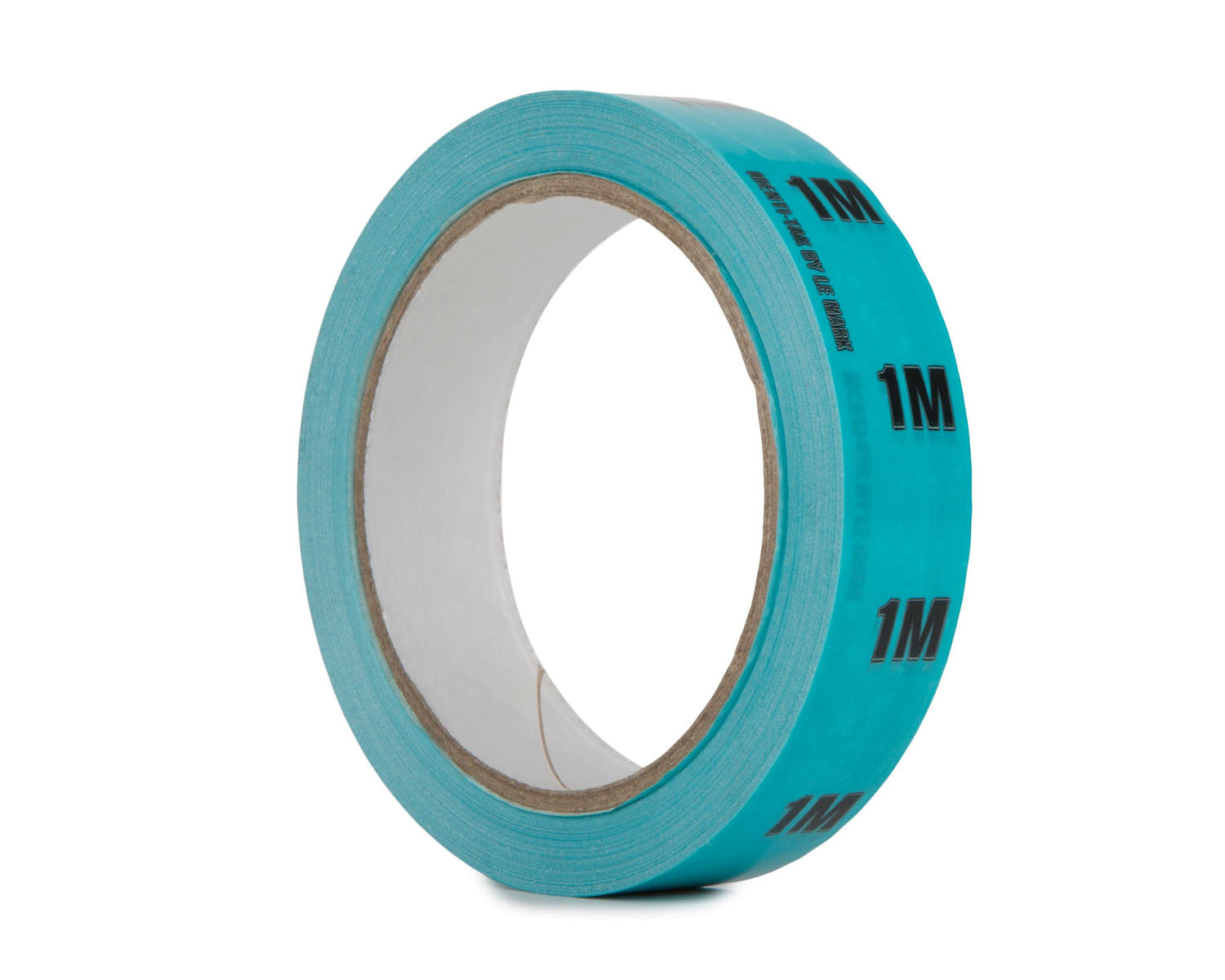 LMKIDT25B1 - Le Mark Identi Tak Cable Length ID Tape 24mm x 33m 1M Light Blue Image 1