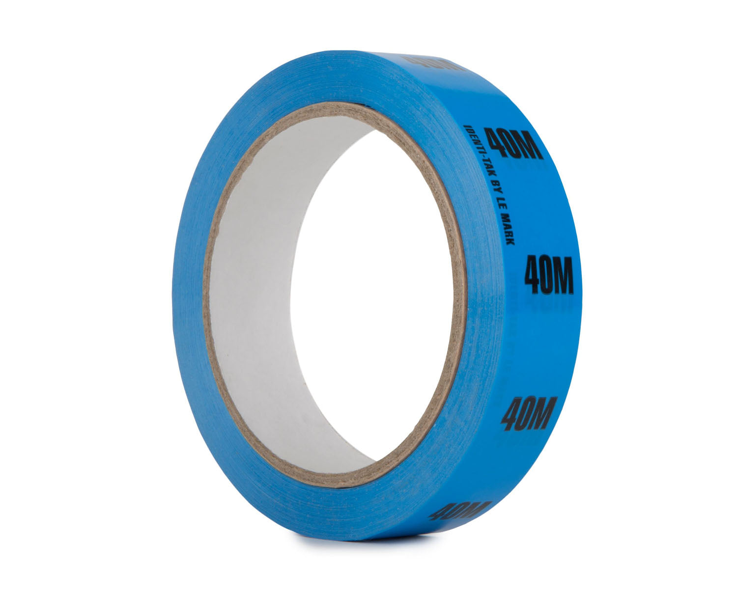 LMKIDT25B40 - Le Mark Identi Tak Cable Length ID Tape 24mm x 33m 40M Blue Image 1