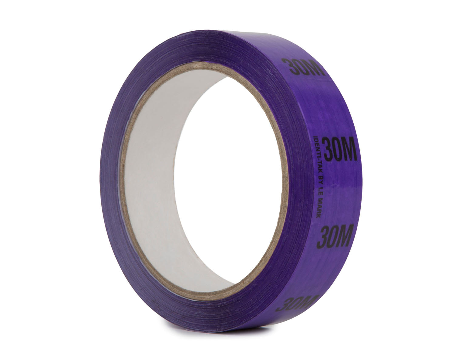 LMKIDT25V30 - Le Mark Identi Tak Cable Length ID Tape 24mm x 33m 30M Purple Image 1