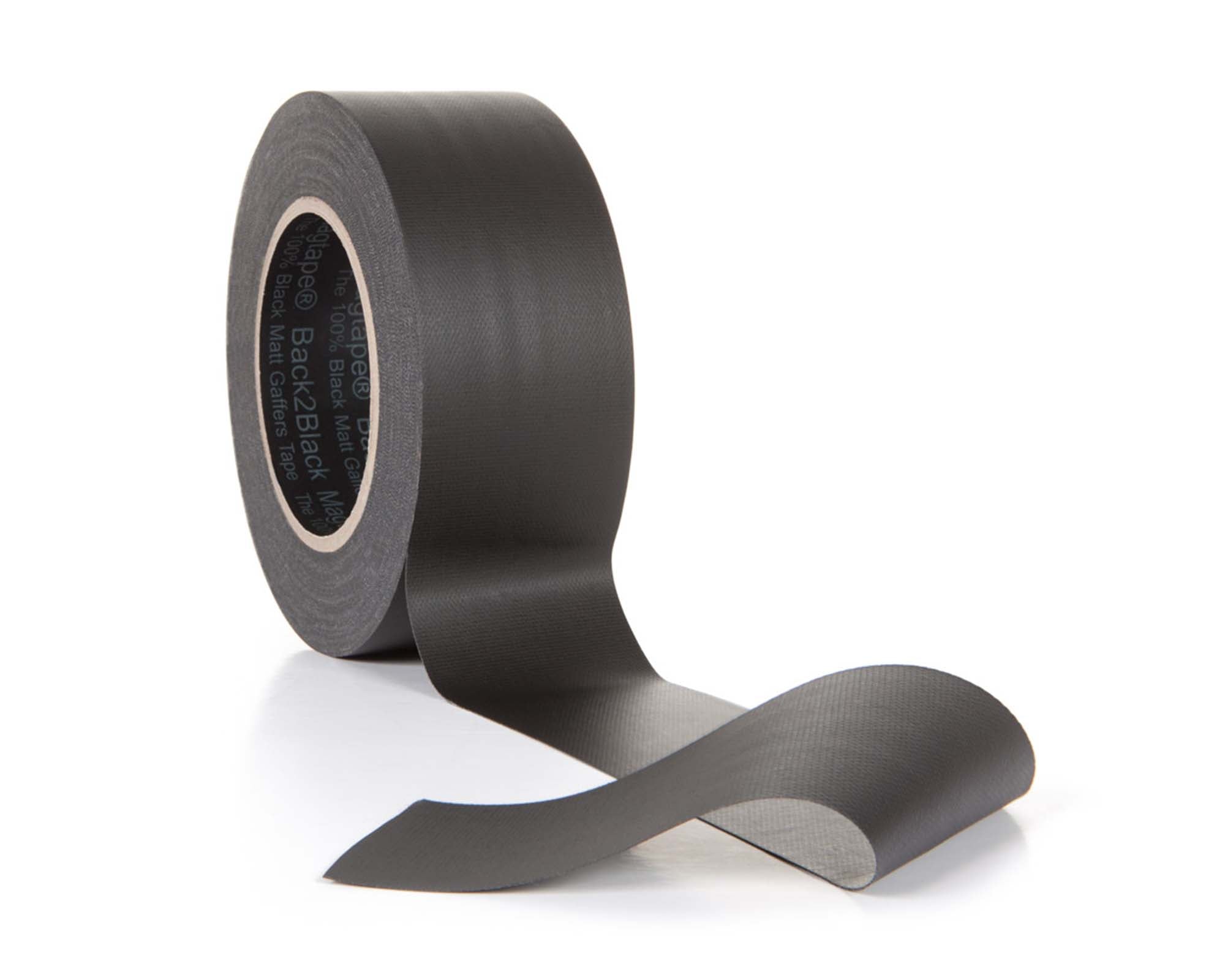 LMKMTBB5050 - Le Mark MagTape Back 2 Black Blackout Gaffer Tape 50mmx50m Image 1