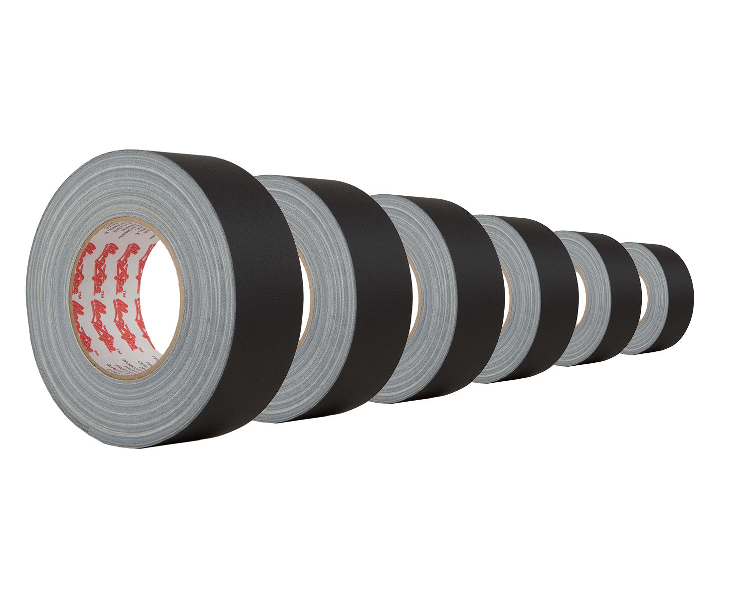 LMKMTM500B6 - Le Mark MagTape MATT 500 Gaffer Tape 50mm x 50m BLACK *6 PACK* Image 1