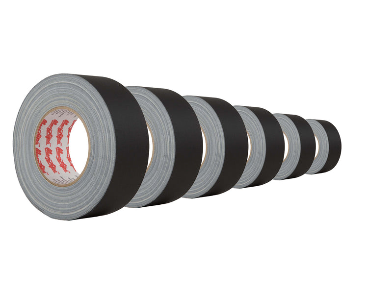 LMKMTM500B6 - Le Mark MagTape MATT 500 Gaffer Tape 50mm x 50m BLACK *6 PACK* Image 1