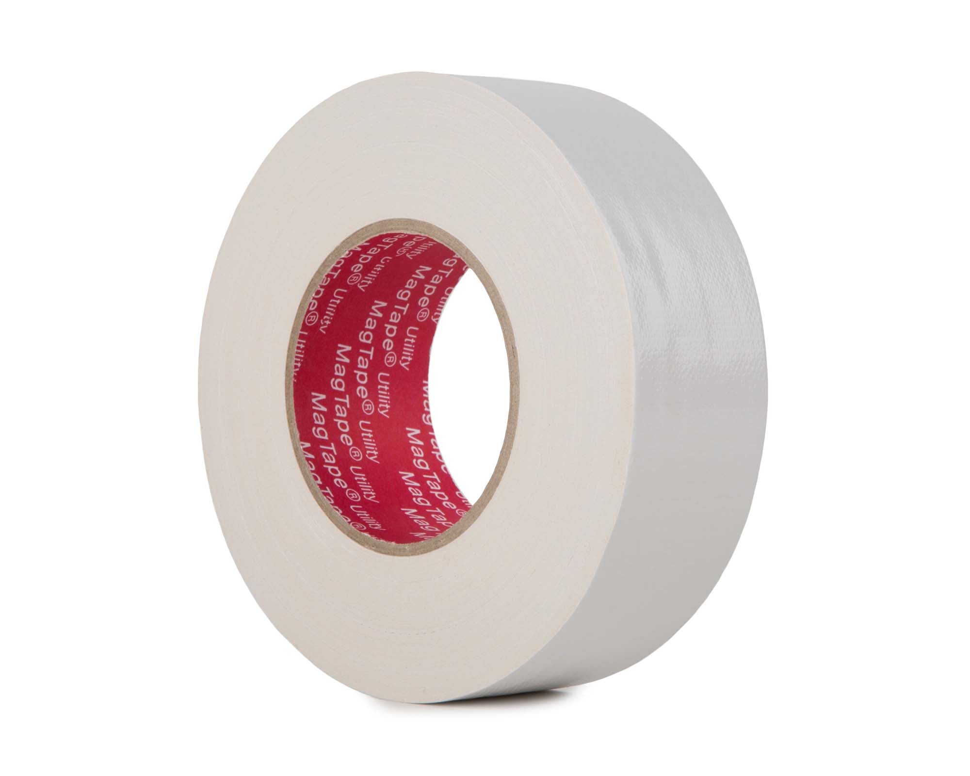 LMKMTU4850W - Le Mark MagTape UTILITY Gloss Gaffer Tape 50mmx50m WHITE Image 1