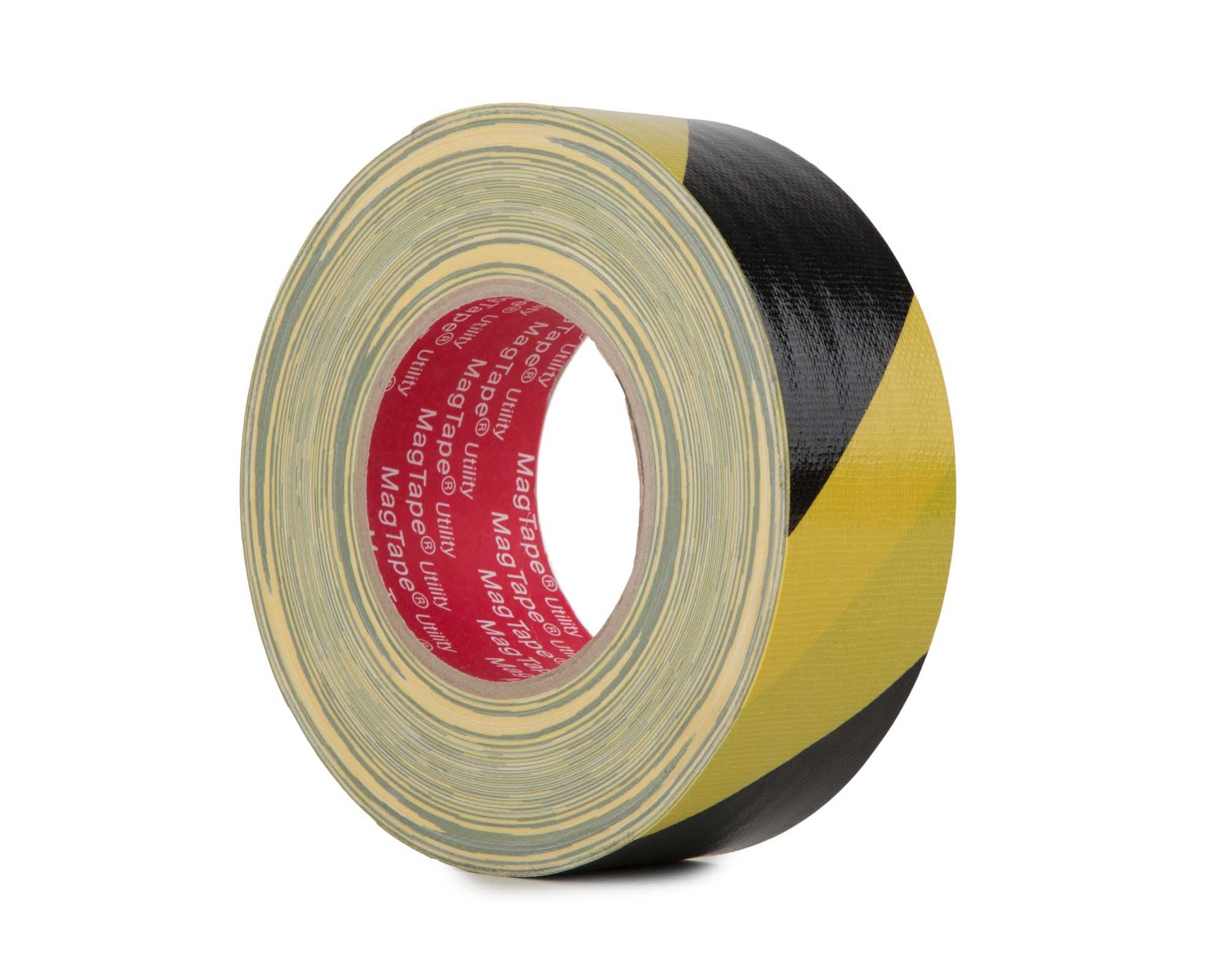 LMKMTU5050BY - Le Mark MagTape UTILITY Gloss Gaffer Tape 50mmx50m BLACK or YELLOW Image 1