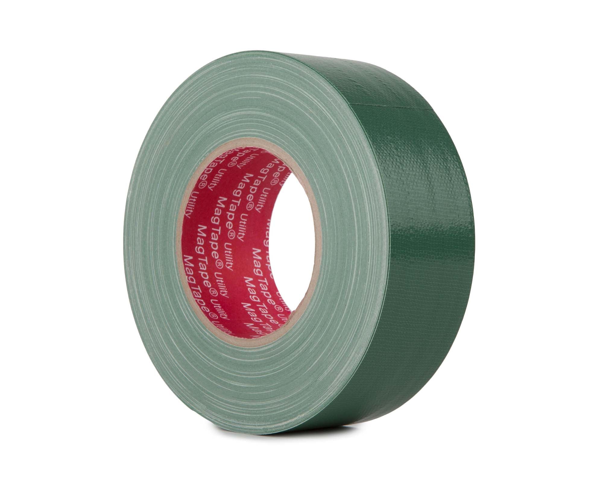 LMKMTU5050DG - Le Mark MagTape UTILITY Gloss Gaffer Tape 50mmx50m DARK GREEN Image 1