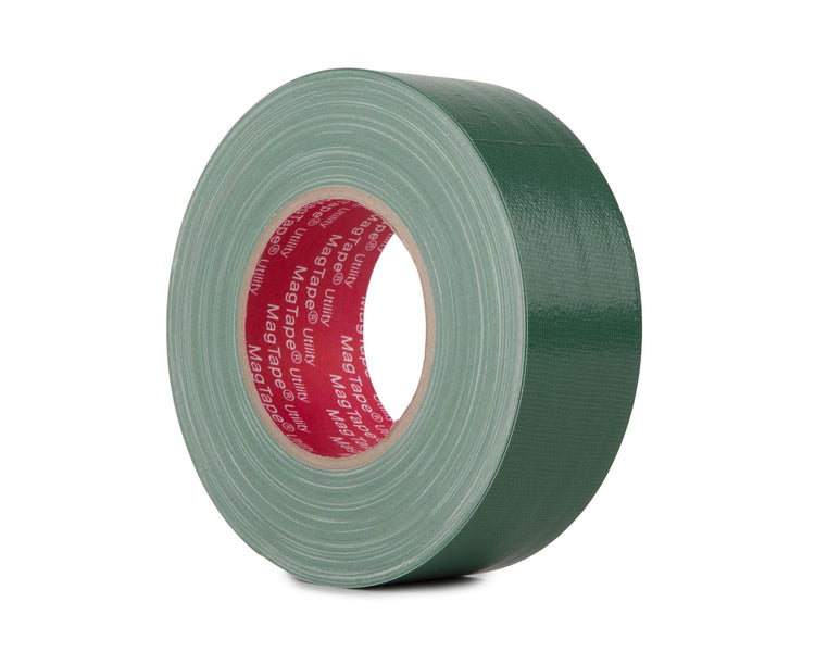 LMKMTU5050DG - Le Mark MagTape UTILITY Gloss Gaffer Tape 50mmx50m DARK GREEN Image 1