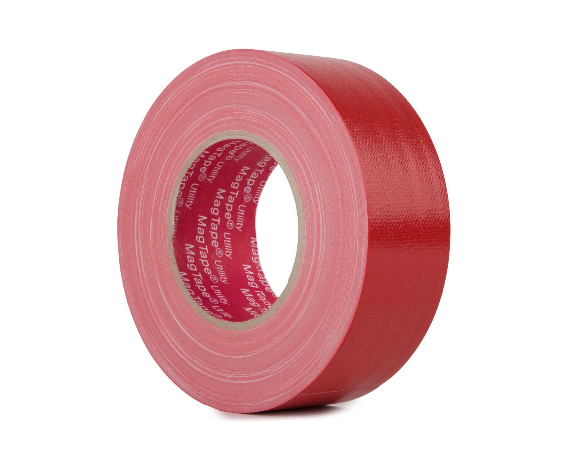 LMKMTU5050R - Le Mark MagTape UTILITY Gloss Gaffer Tape 50mmx50m RED Image 1