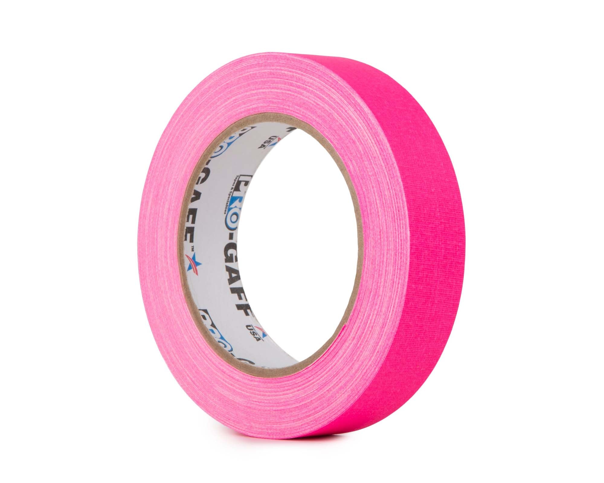 LMKPGF2425PI - Le Mark Pro Gaff FLUORESCENT Gaffer Tape 24mm x 25yrds PINK Image 1