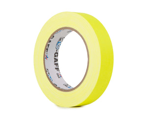 LMKPGF2425YE - Le Mark Pro Gaff FLUORESCENT Gaffer Tape 24mm x 25yds YELLOW Image 1