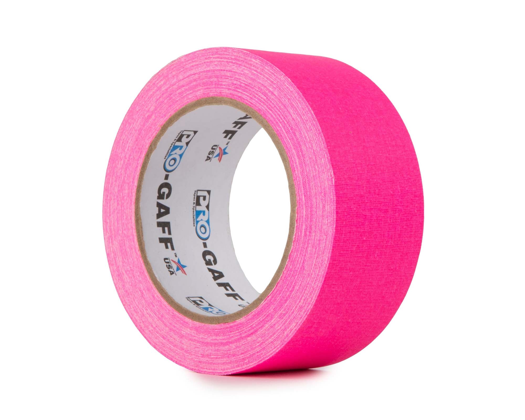 LMKPGF4825PI - Le Mark Pro Gaff FLUORESCENT Gaffer Tape 48mm x 25yds PINK Image 1