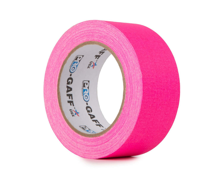 LMKPGF4825PI - Le Mark Pro Gaff FLUORESCENT Gaffer Tape 48mm x 25yds PINK Image 1