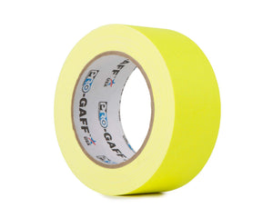 LMKPGF4825YE - Le Mark Pro Gaff FLUORESCENT Gaffer Tape 48mm x 25yds YELLOW Image 1