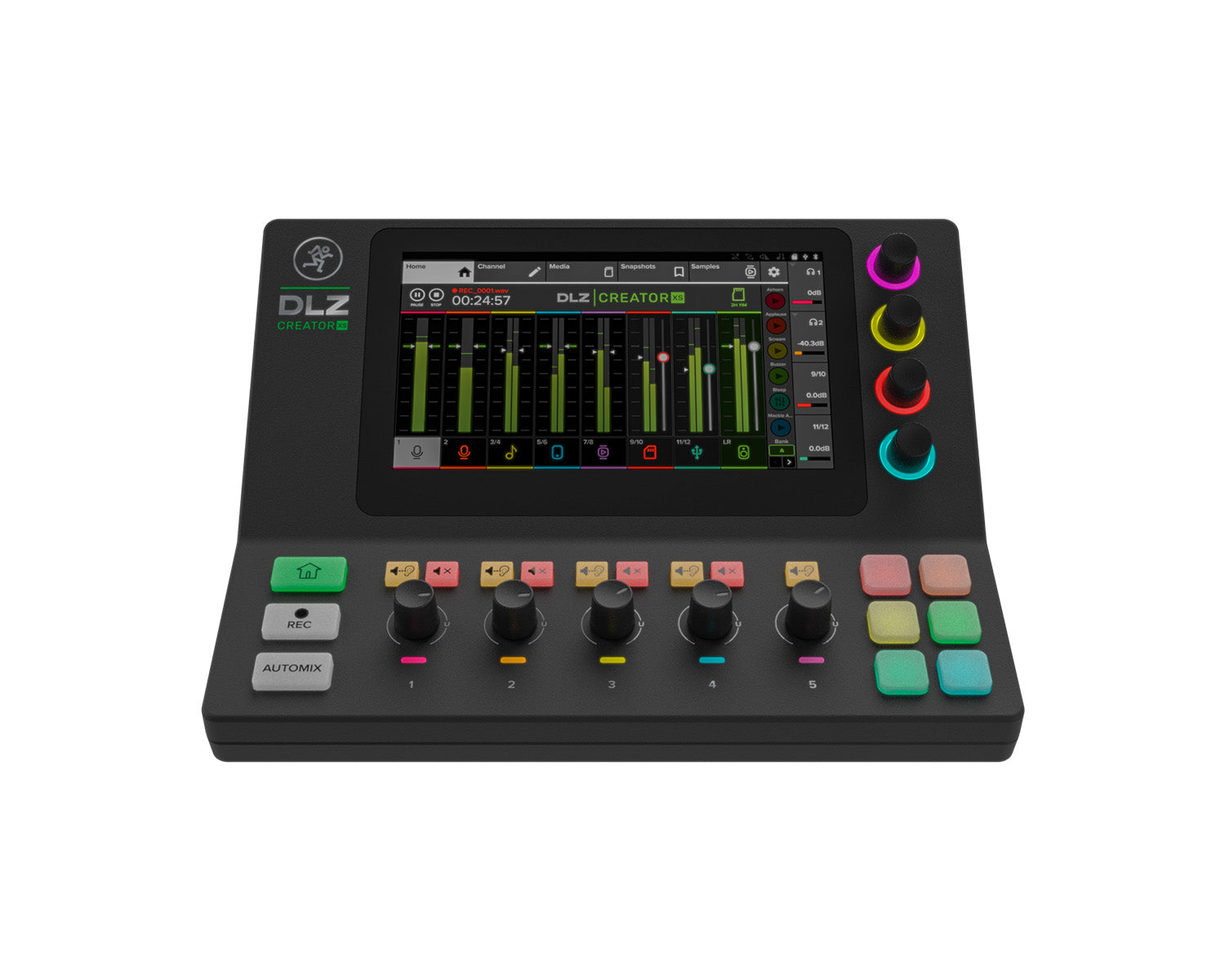 MACDLZCREXS - Mackie DLZ Creator XS Digital Mixer for Podcasting or Streaming Image 1