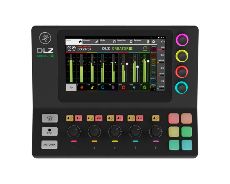 MACDLZCREXS - Mackie DLZ Creator XS Digital Mixer for Podcasting or Streaming Image 2