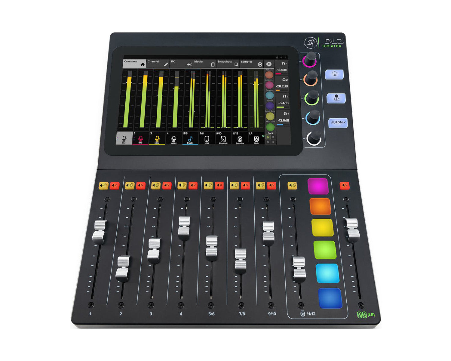 MACDLZCRE - Mackie DLZ Creator Digital Mixer for Podcasting or Streaming Image 2