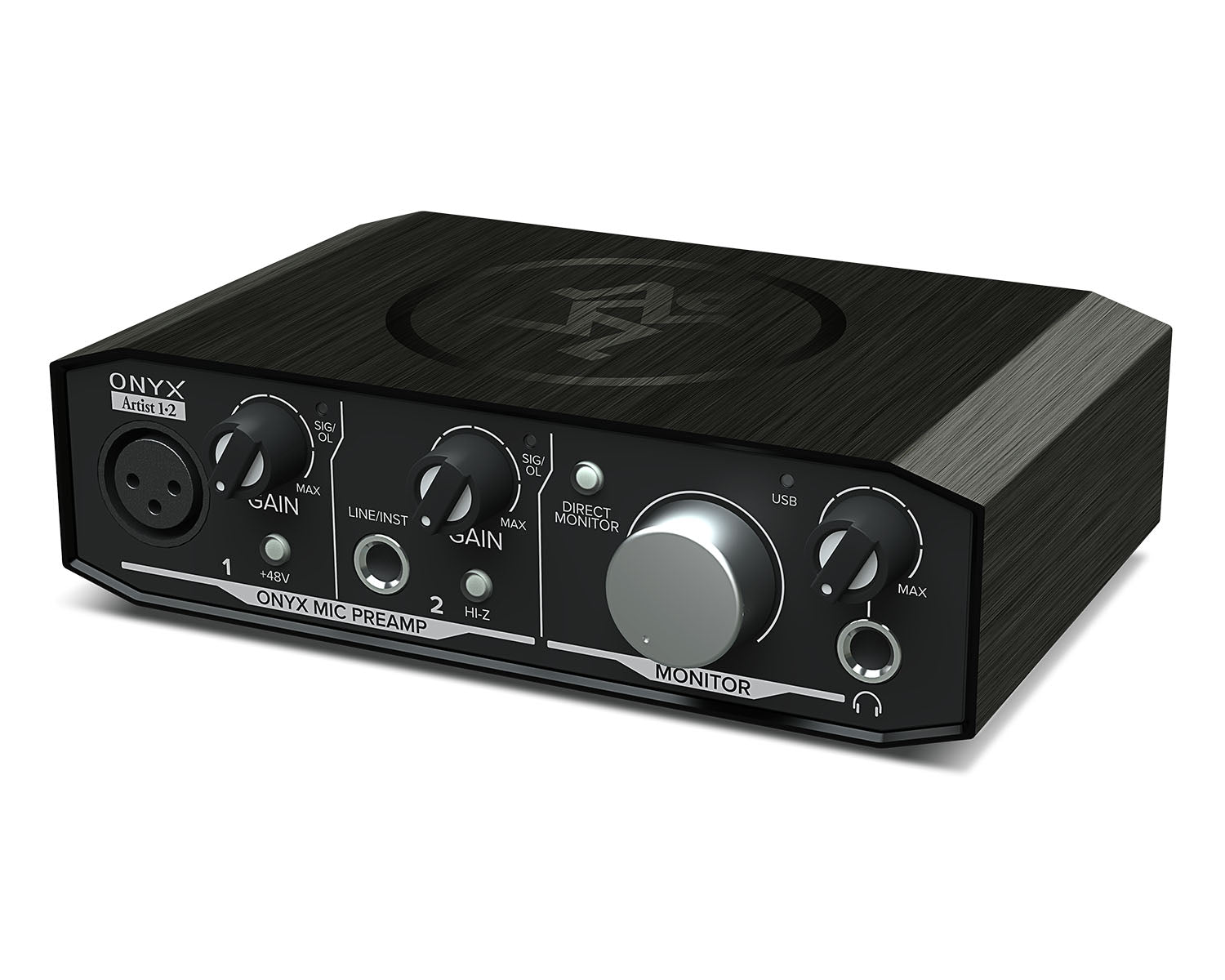 MACOA12 - Mackie Onyx Artist 1.2 USB Audio Interface 2 in or 2 Out Phantom Power  Image 2