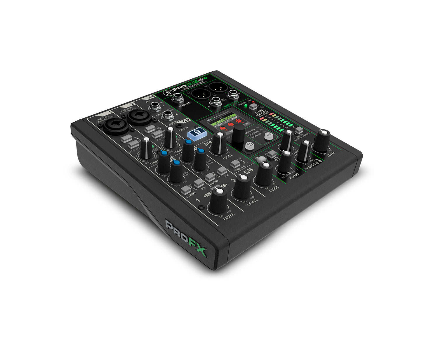 MACPFX6V3P - Mackie ProFX6v3 and 6ch Professional Effects Mixer with USB and Bluetooth Image 3
