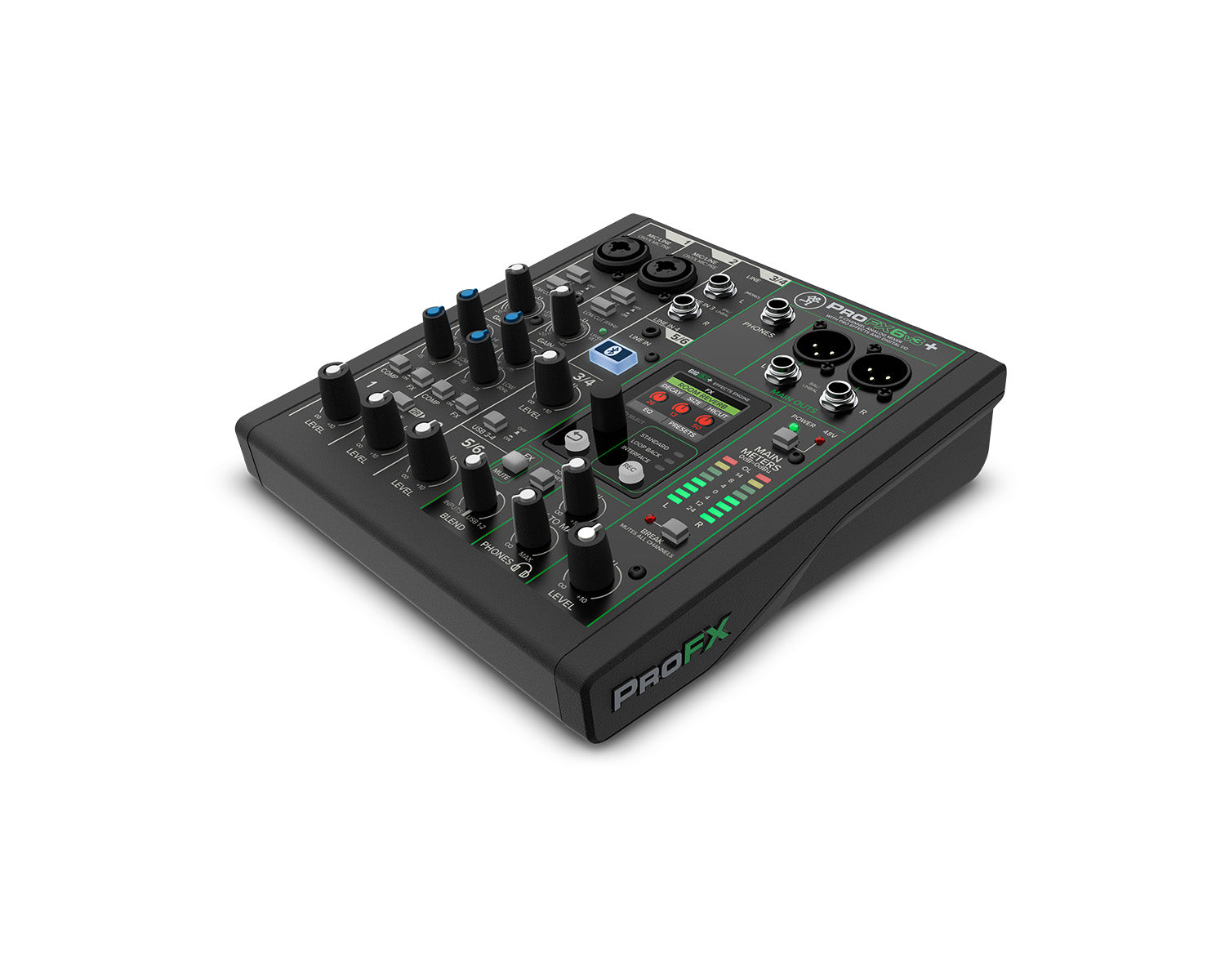 MACPFX6V3P - Mackie ProFX6v3 and 6ch Professional Effects Mixer with USB and Bluetooth Image 4