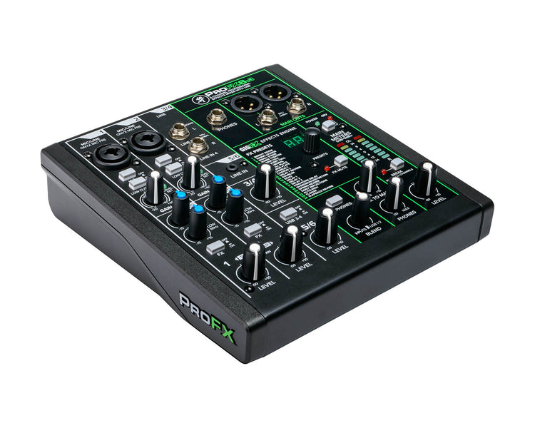 MACPROFX6V3 - Mackie ProFX6v3 6ch Professional Effects Mixer with USB  Image 4
