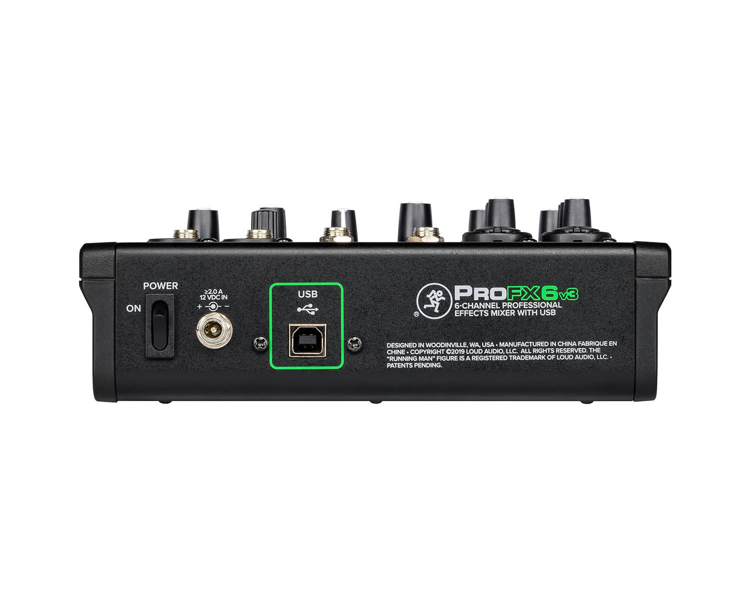 MACPROFX6V3 - Mackie ProFX6v3 6ch Professional Effects Mixer with USB  Image 5