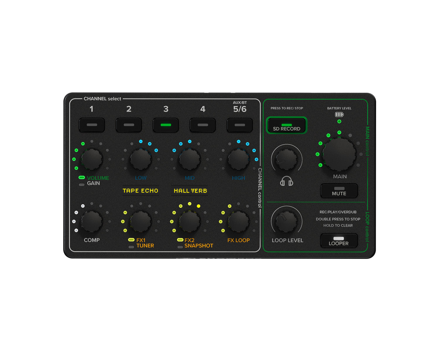 MACSHOWBOX - Mackie Showbox 8inch Battery Powered Loudspeaker with 6 Ch Mixer or Controller Image 10