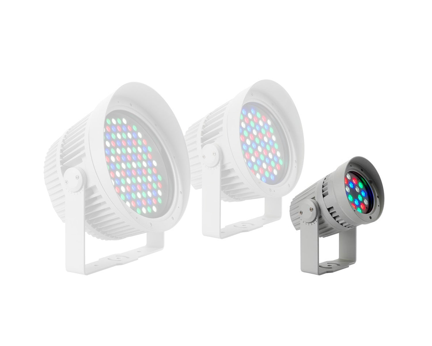 MAR1097 - Martin Professional Exterior Wash 100 7degree Compact LED Flood IP66 Aluminium Image 3