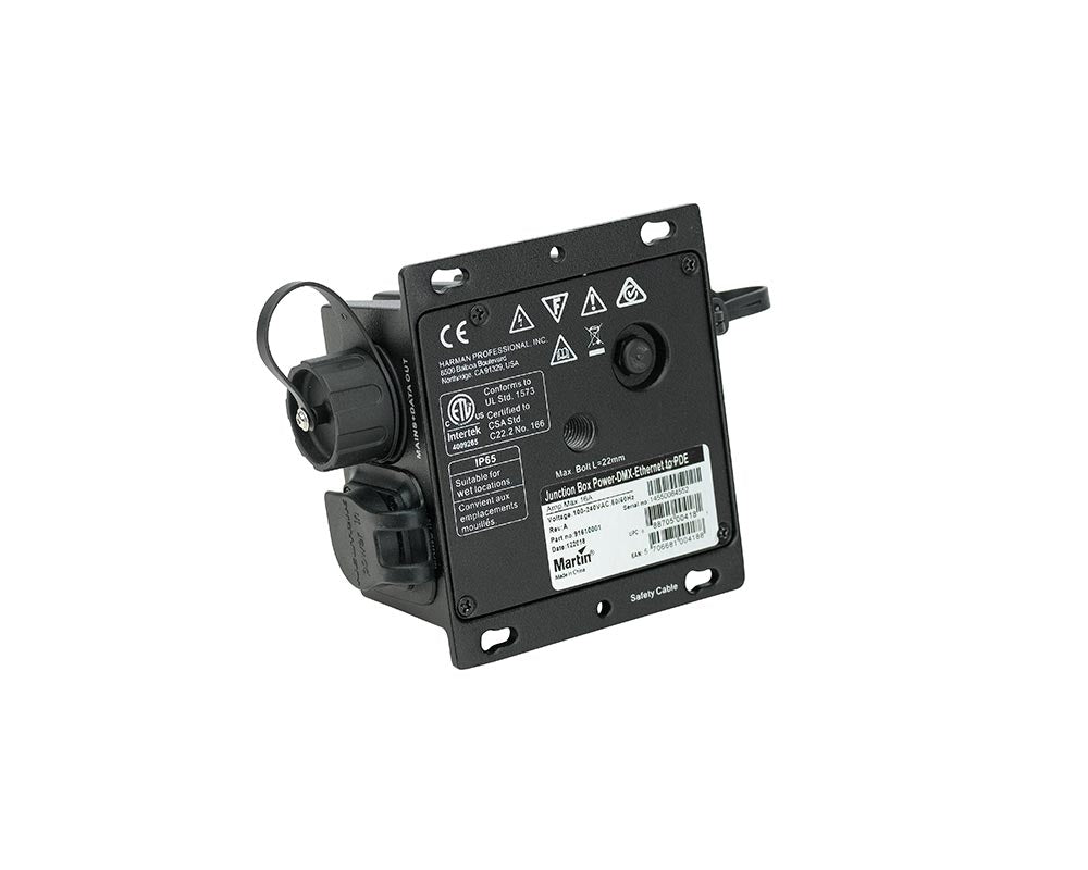 MAR1749 - Martin Professional PDE Junction Box Passive Power DMX Ethernet to Single Cable Image 5