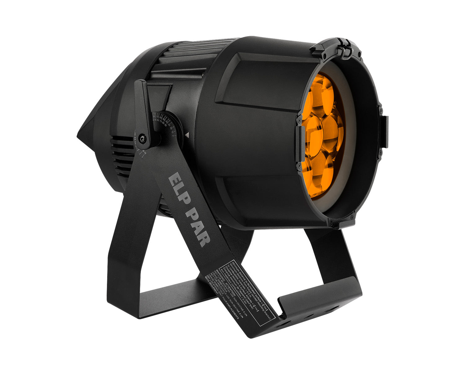 MAR1910 - Martin Professional ELP PAR Static 7x40W RGBW LED PAR Fixture 4.2 58degree Zoom Blk Image 2