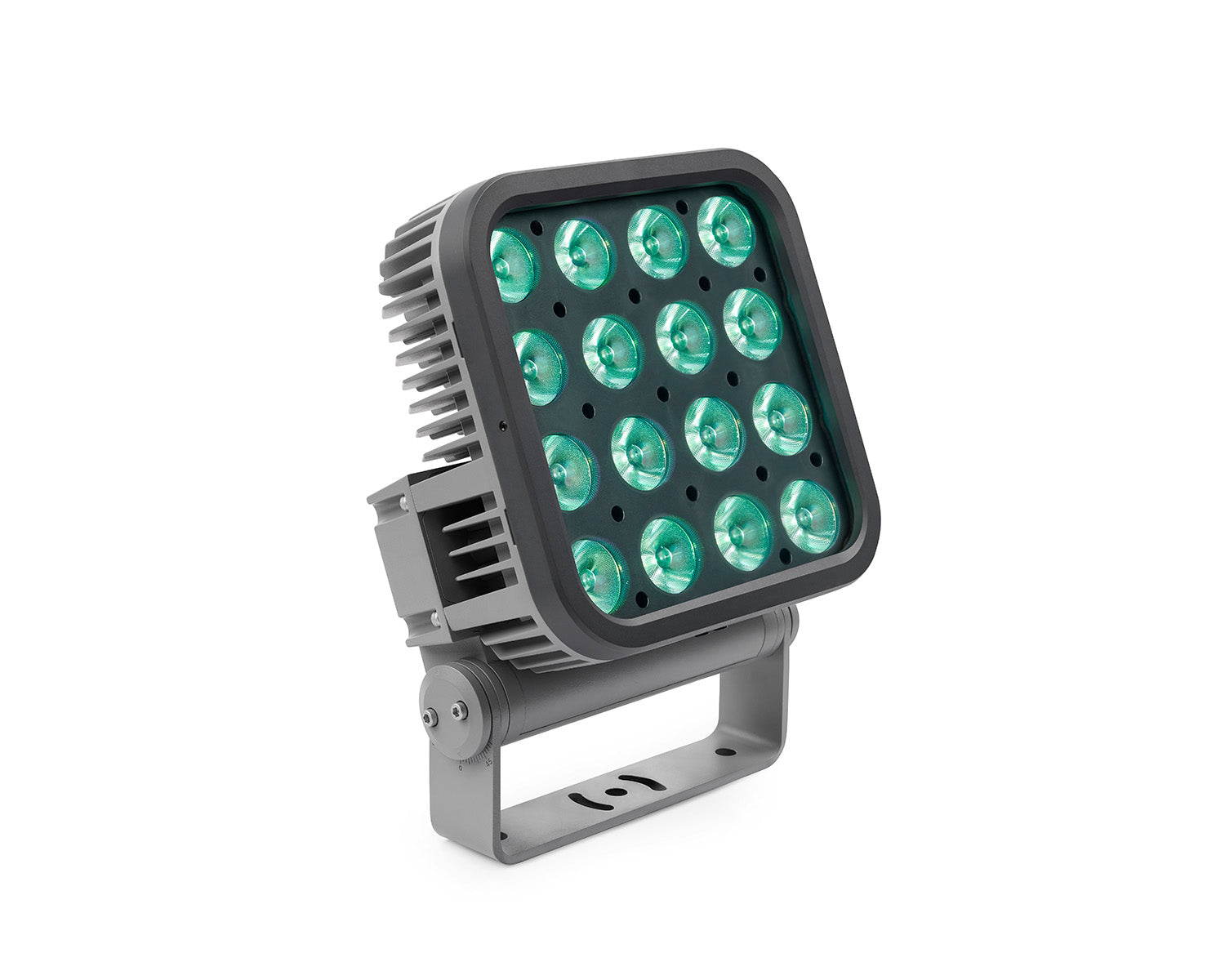 MAR1969 - Martin Professional Exterior Wash Pro L QUAD 16xRGBW LEDs Aluminium IP66 Grey Image 1