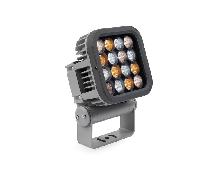 MAR1970 - Martin Professional Exterior Wash Pro M CTC 16xWhite LEDs Aluminium IP66 Grey Image 1
