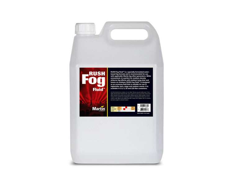 MARRFF5 - Martin Professional Rush Fog Fluid  SINGLE 5 Litre Bottle  Image 1
