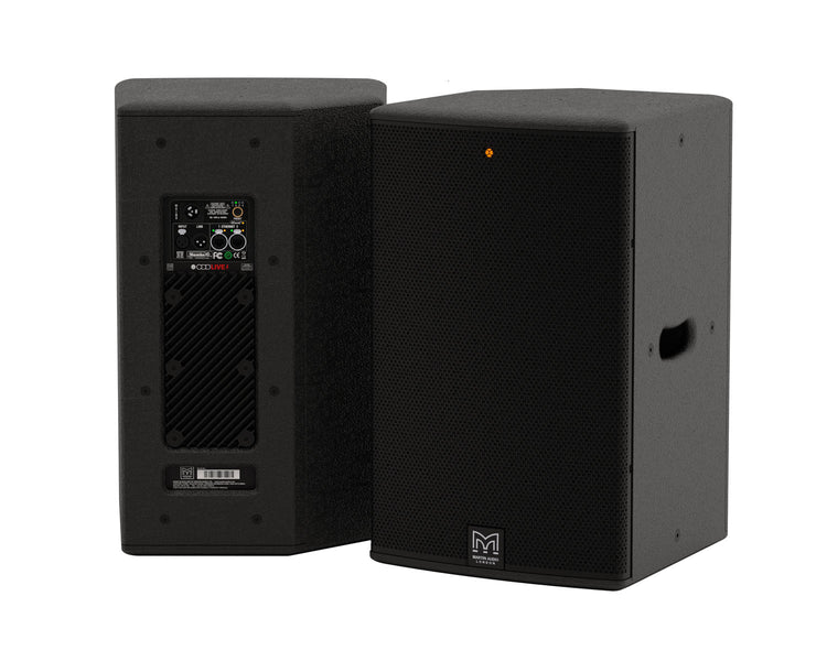 MAUCDDL12 - Martin Audio CDDLIVE12 12inch 2 Way Active Speaker with 1inch HF Unit Black  Image 7