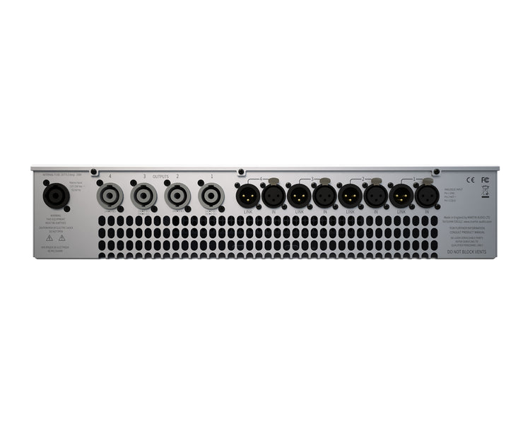 MAUVIA2004 - Martin Audio VIA2004 4 Channel Class D 4x500W @ 4ohm Power Amp 2U  Image 2