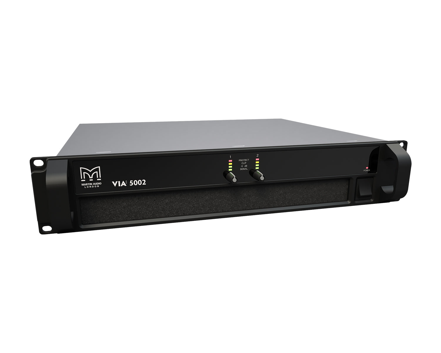 MAUVIA5002 - Martin Audio VIA5002 2 Channel Class D 2x2500W @ 4ohm Power Amp 2U  Image 1