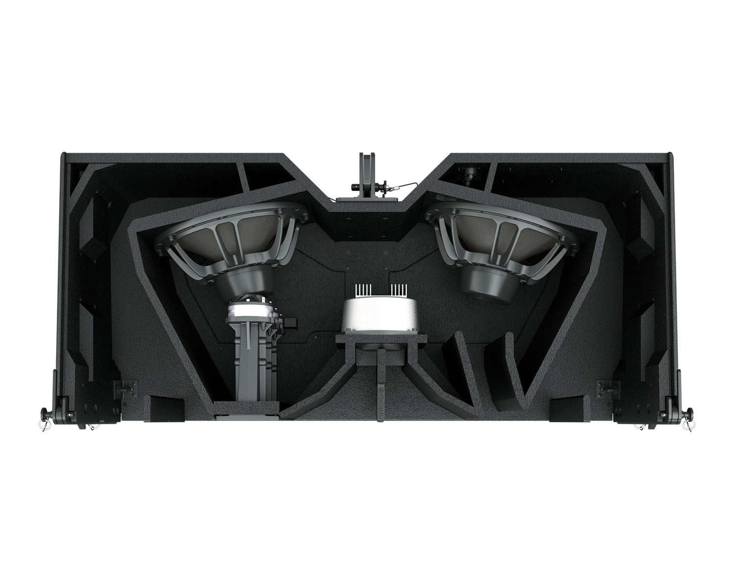 MAUWPL - Martin Audio WPL 3 Way Biamp 2x12inch LF Drivers Line Array Element Black  Image 5