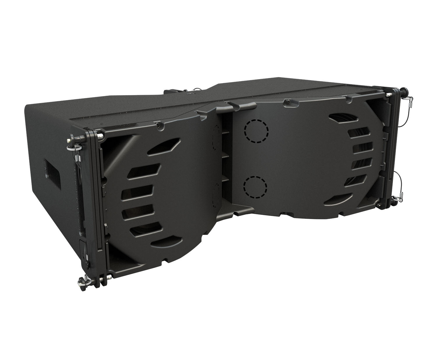 MAUWPS - Martin Audio WPS 3 Way with 2x 8inch LF and 4x4inch Mid and 4x1inch HF Drivers Black  Image 2