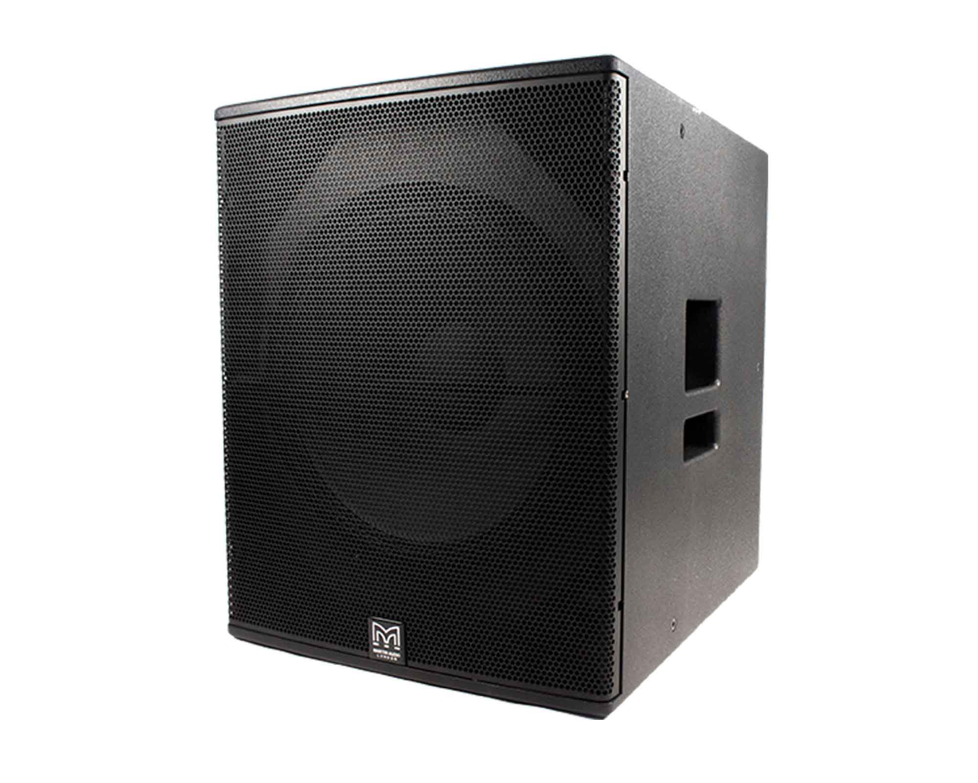 MAUX118B - Martin Audio X118 BlacklineX 1x18inch Subwoofer with 3inch Voice Coil Black  Image 2
