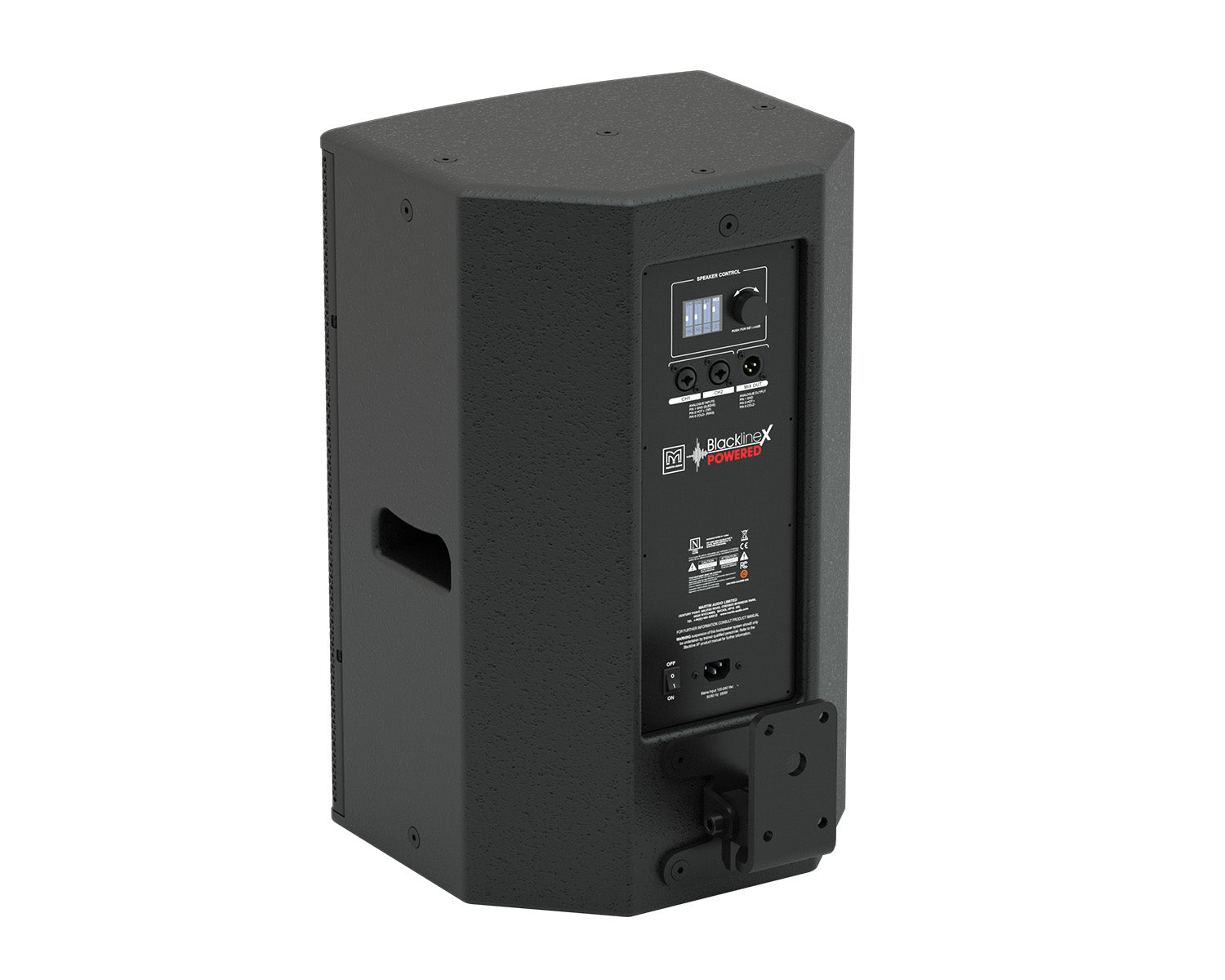 MAUXP12 - Martin Audio XP12 Blackline XP 12inch 2 Way Powered Loudspeaker 1300W Black  Image 5