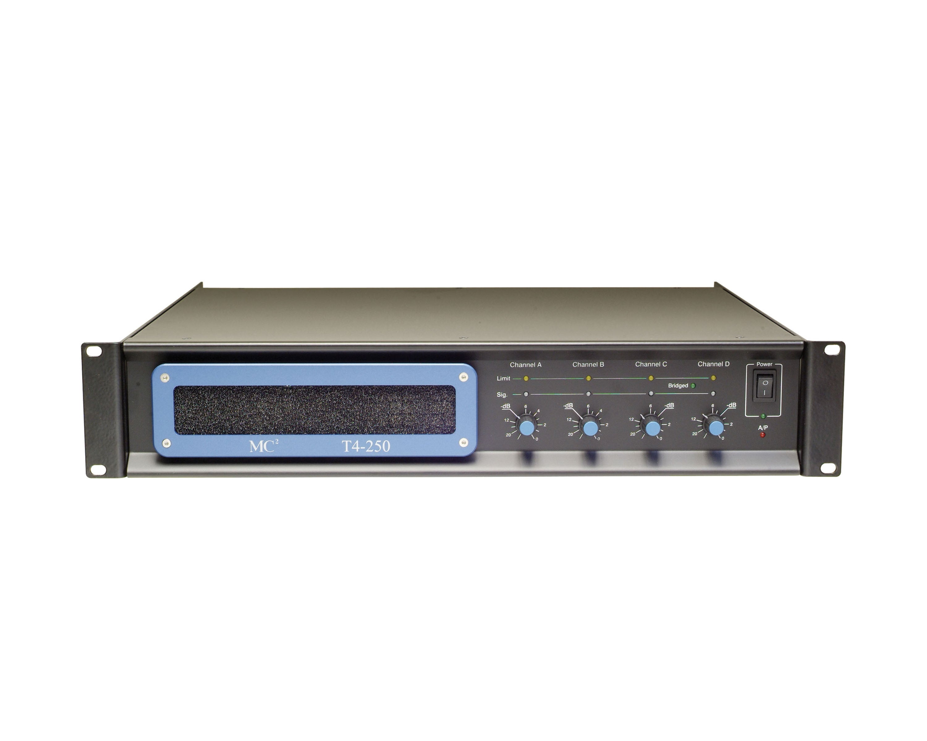MC2T4250 - MC2 Audio T4 250 4Ch Installation Amplifier 4x250W @ 4ohm 2U Image 1