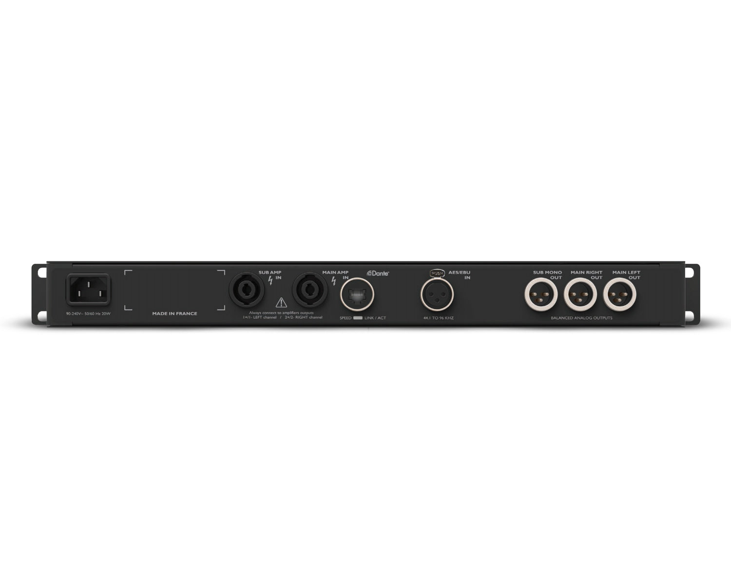 NEXDTDT - NEXO DTDTU Standard Touring Digital Controller for P and  or L or ID Series  Image 3