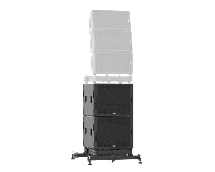 NEXGEOMSUB15I - NEXO MSUB15 15inch Install Sub Bass Woofer Black Image 2