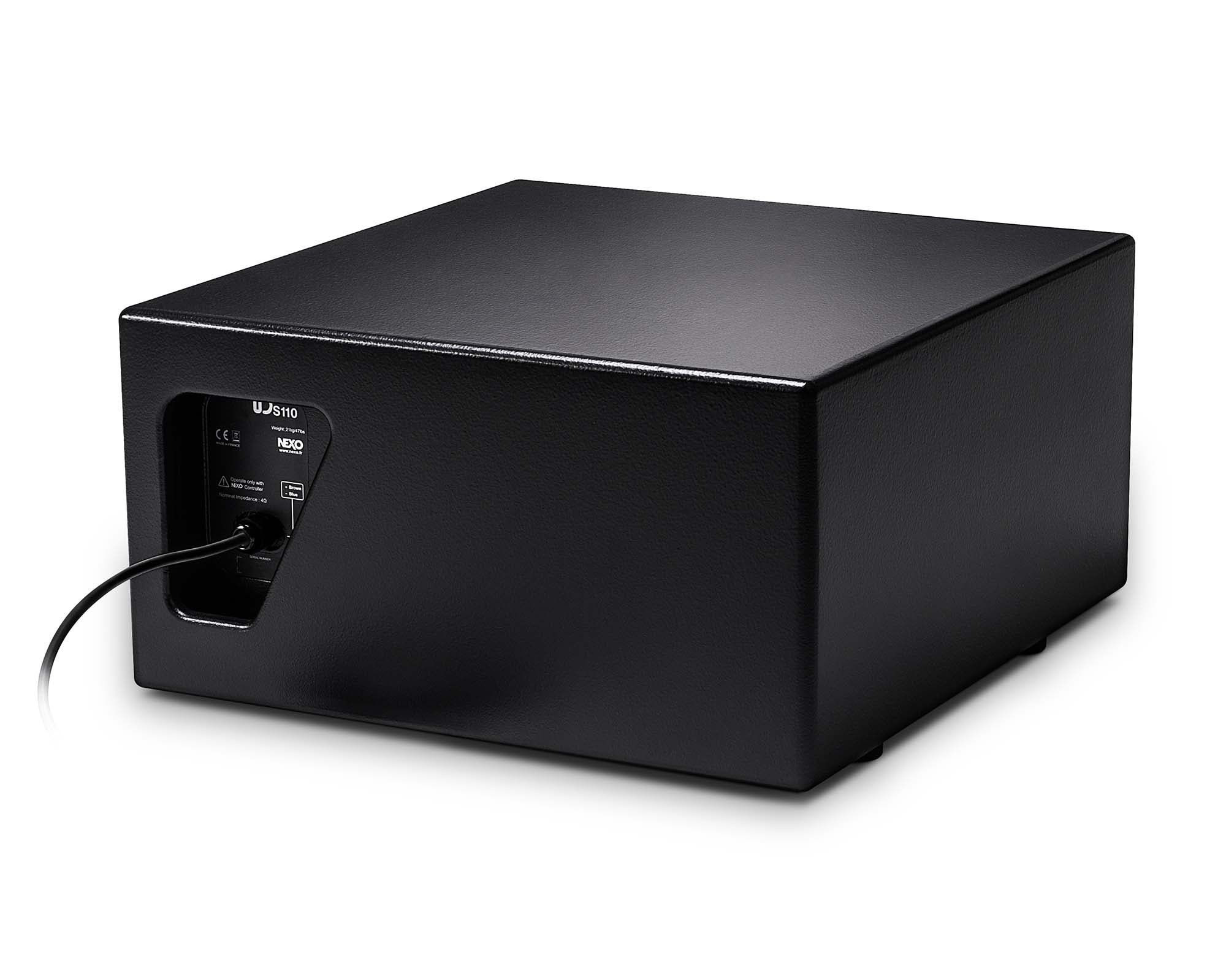 NEXIDS110E - NEXO IDS110 I 10inch Compact Install Subwoofer Bass 400W Black Image 2