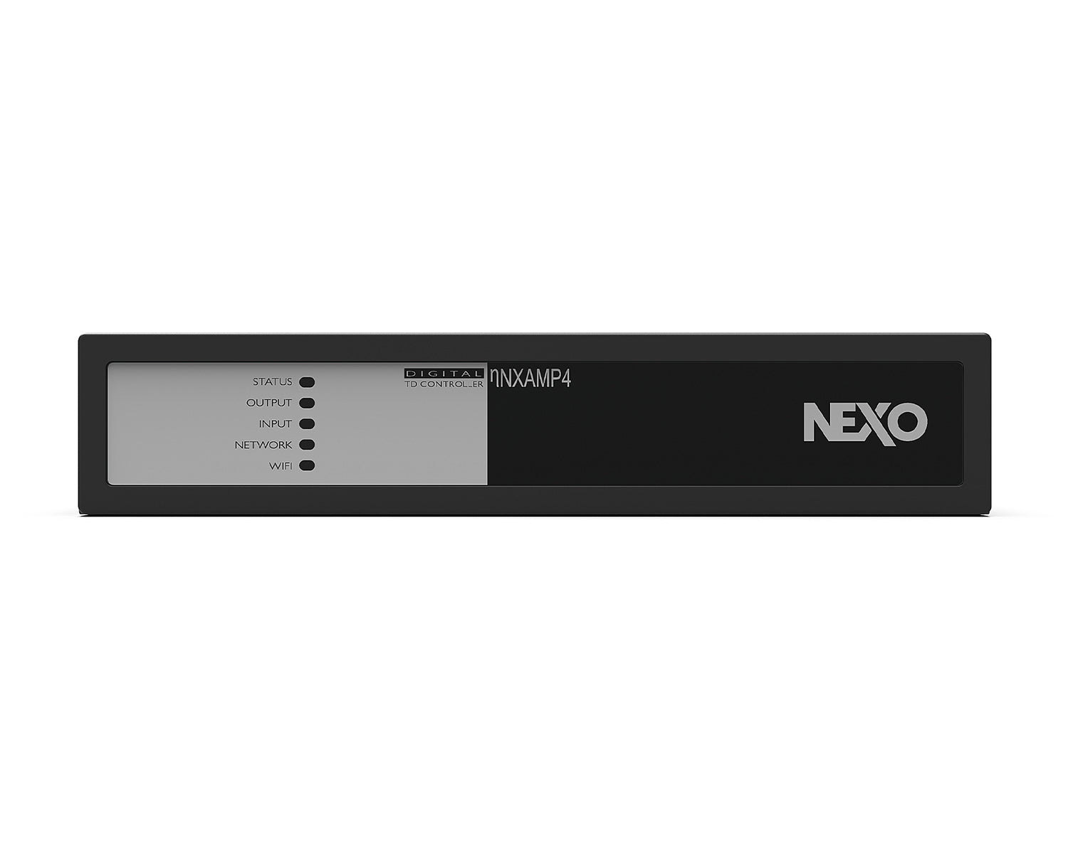 NEXNANONXAMP4D - NEXO nanoNXAMP4 D 4Ch Power Amp and Controller 4x250W@4ohm Half 1U Dante Image 2