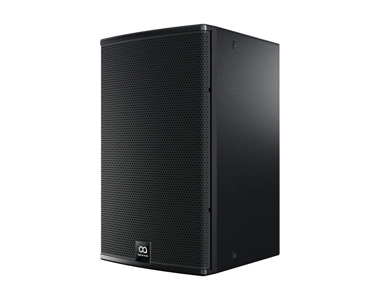 OPACUBOID12B - Optimal Audio Cuboid 12 Two Way 12inch Passive Loudspeaker 300W @ 8ohm Black Image 1