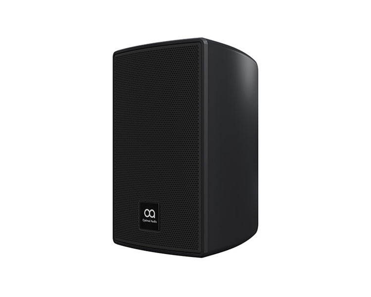 OPACUBOID3TB - Optimal Audio Cuboid 3TX Two Way 3inch Passive Loudspeaker 30W @ 8ohm 100V Black Image 1