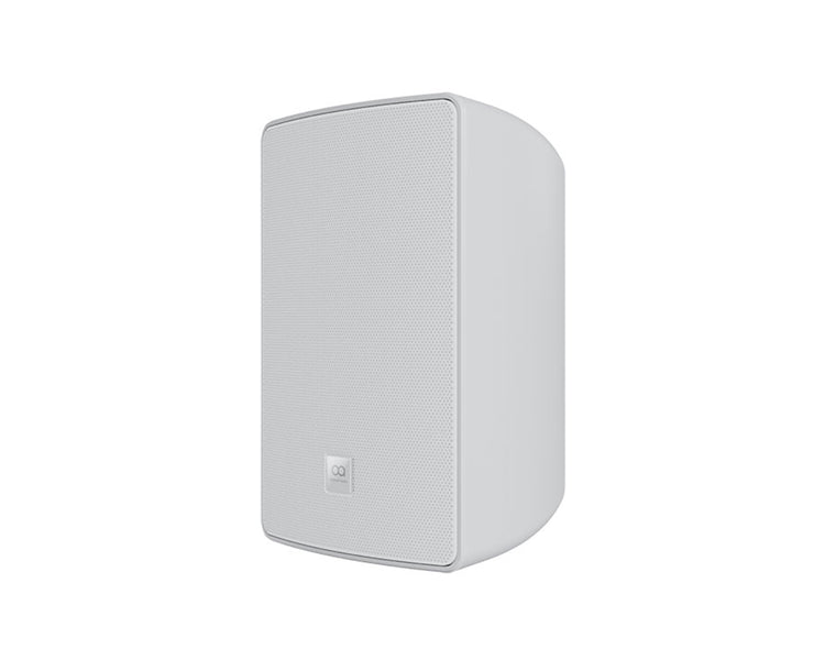 OPACUBOID6TW - Optimal Audio Cuboid 6TX Two Way 6.5inch Passive Loudspeaker 60W @ 8ohm 100V White Image 1