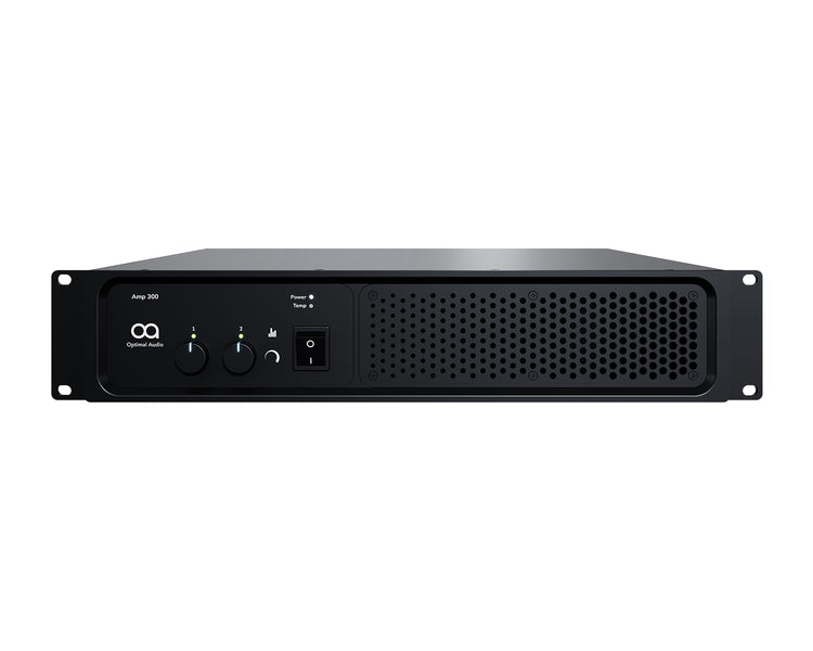 OPAMP300UK - Optimal Audio Amp 300 2x1350W @ 4ohm AB Performance Power Amplifier 2U Image 2